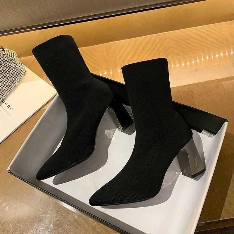 Heeled Chelsea Boots With Sleek Style And Supportive Platform Sole-The Boston Boots