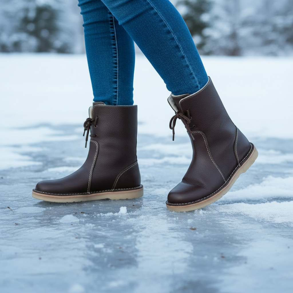 Bradford Classic Leather Snow Boots