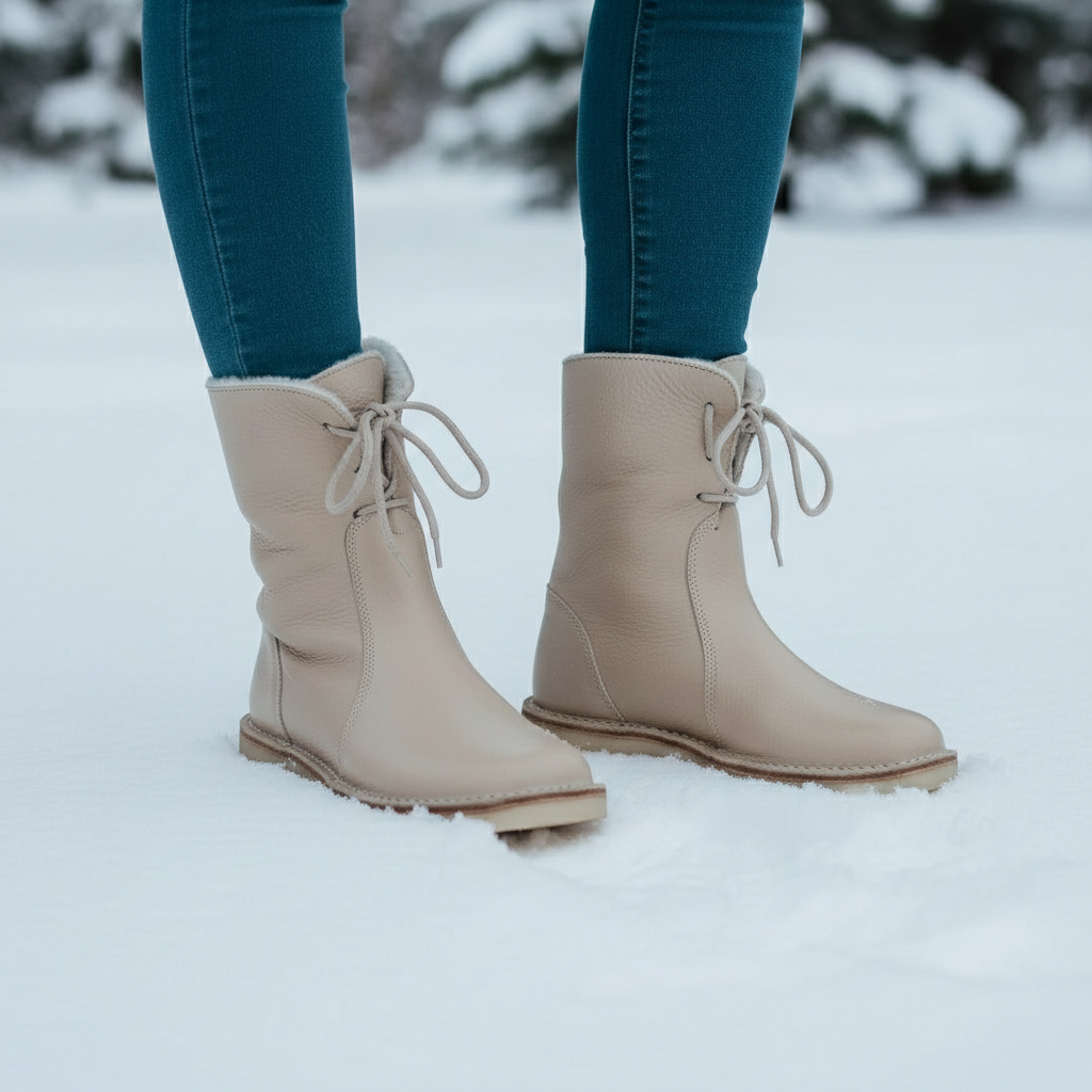 Bradford Classic Leather Snow Boots
