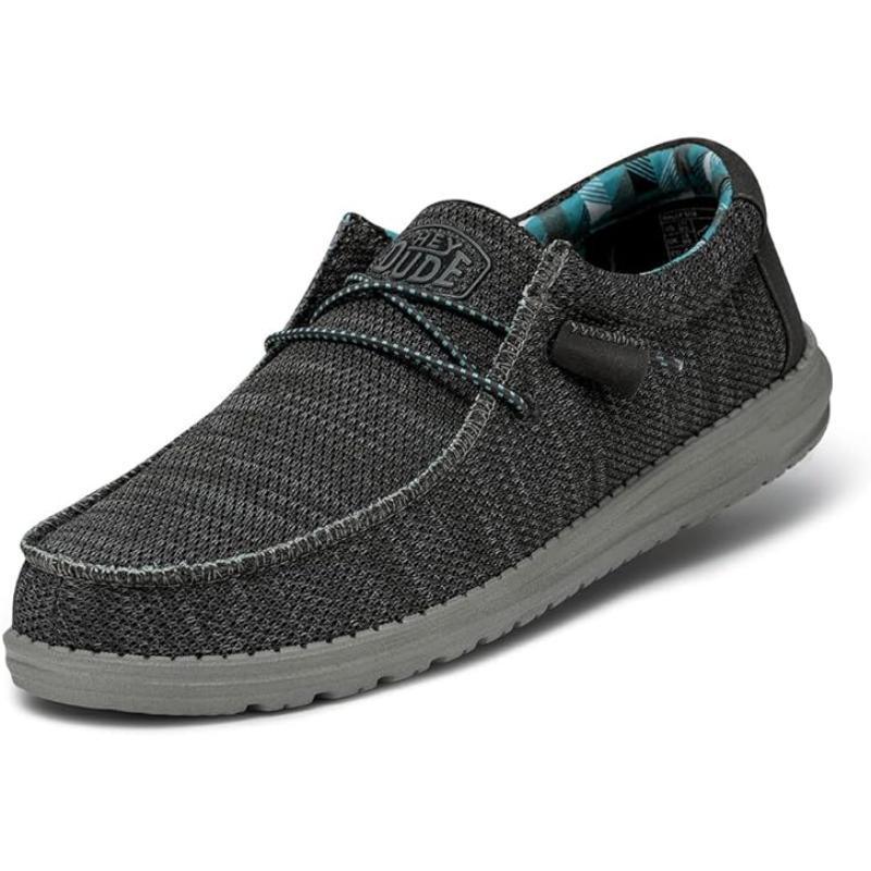 Lightweight Canvas Slip-On Loafers - The Boston Boots
