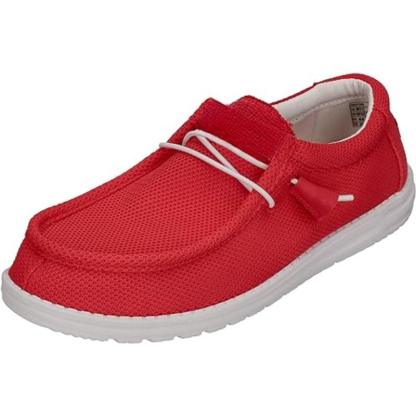 Lightweight Canvas Slip-On Loafers - The Boston Boots
