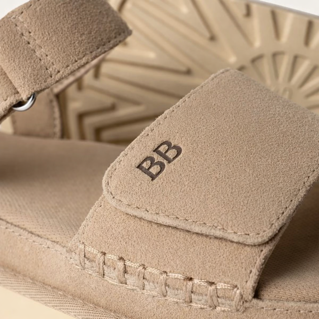 Goldenstar Suede Hook Loop Sandal