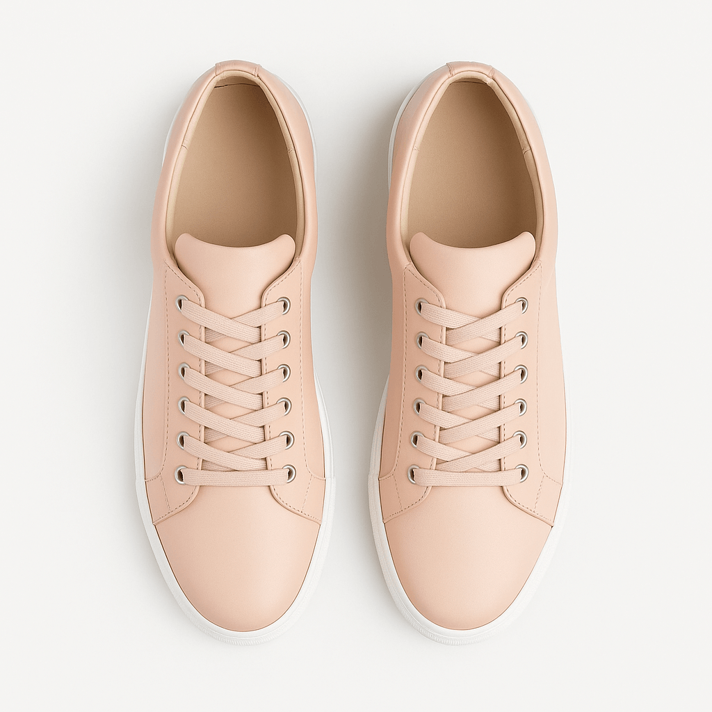 Comfy Classic Leather Low Top Sneakers-The Boston Boots