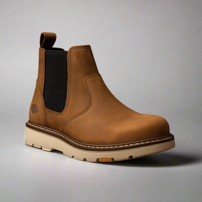 Water Resistant Composite Chelsea Work Boot - The Boston Boots