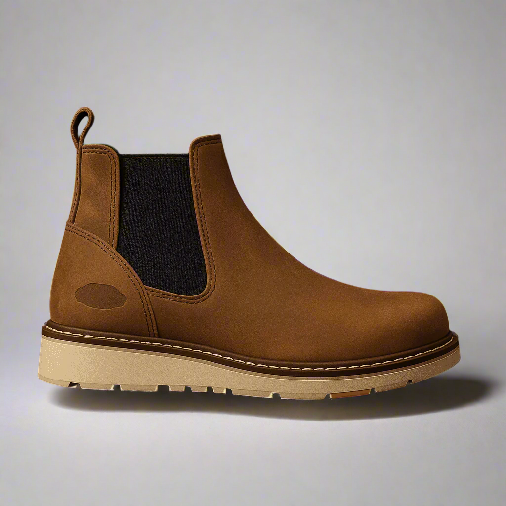 The Ohman Soft Toe Slip Resistant Chelsea Work Boots-The Boston Boots