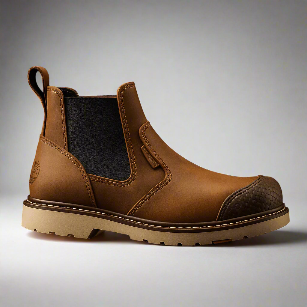 The Ohman Soft Toe Chelsea Hiking Boots For All Terrain Wear-The Boston Boots