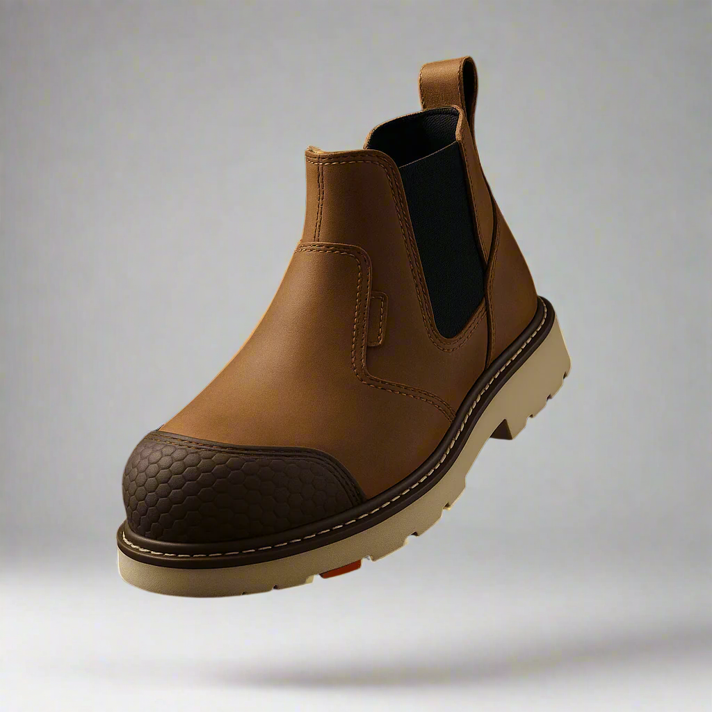 The Ohman Soft Toe Chelsea Hiking Boots For All Terrain Wear-The Boston Boots