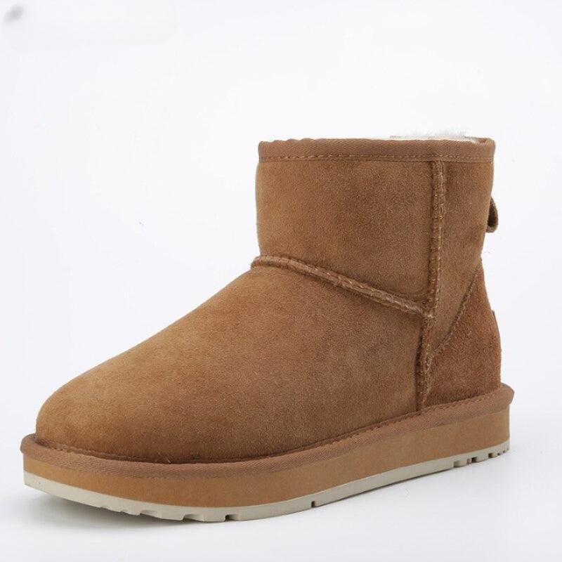 Ankle Height Snow Boots-The Boston Boots