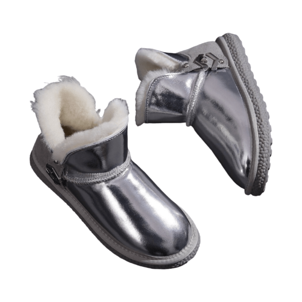 Buckle Winter Snow Boots-The Boston Boots