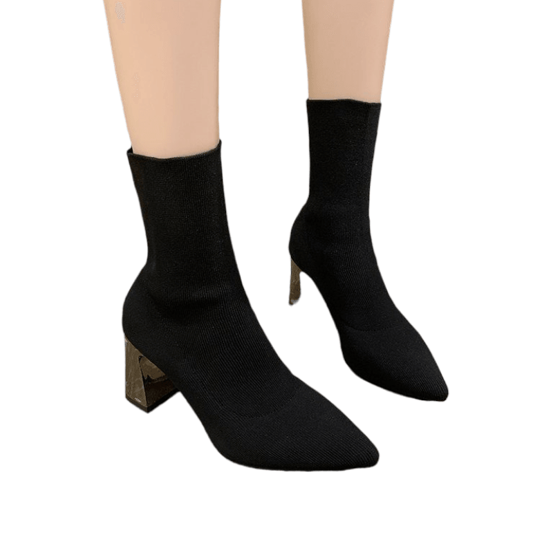 Heeled Chelsea Boots With Sleek Style And Supportive Platform Sole-The Boston Boots