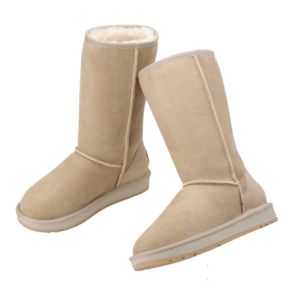 Knee High Casual Winter Snow Boots - The Boston Boots