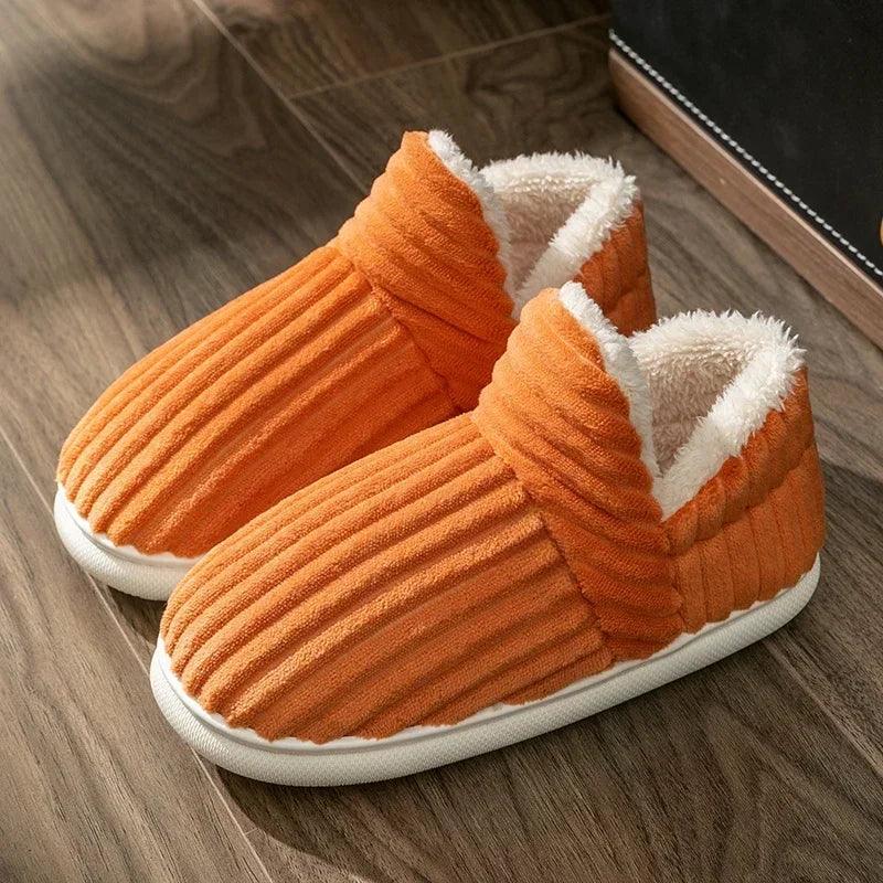 Quilted Pattern Indoor Slippers-The Boston Boots