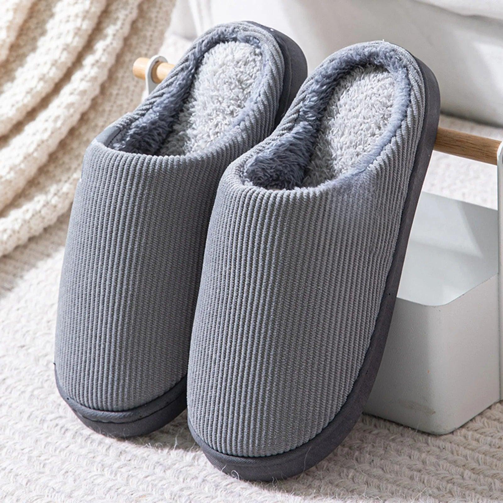 Cozy Slip On Indoor Slippers-The Boston Boots