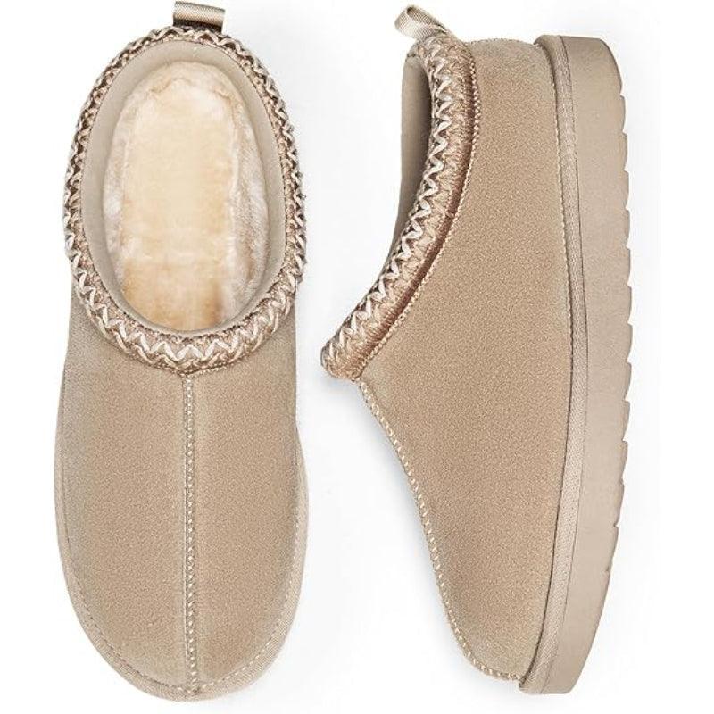 Cushioned Sole Cozy Indoor Slippers - The Boston Boots