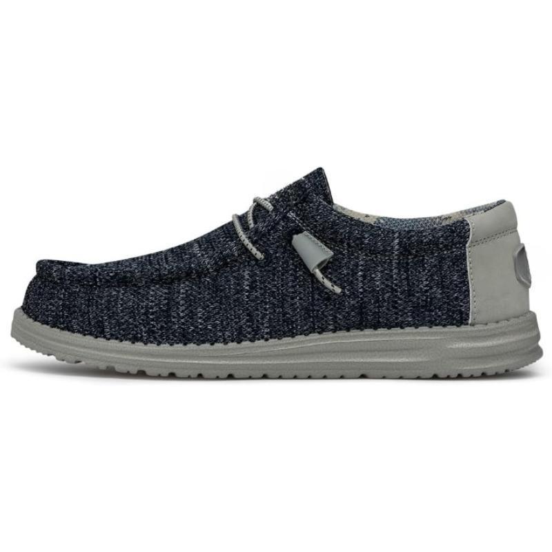 Easy Fit Textured Sneakers-The Boston Boots