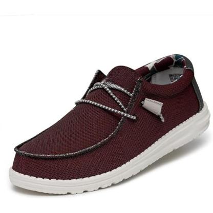 Men Easy Fit Textured Sneakers With Light Sole - The Boston Boots