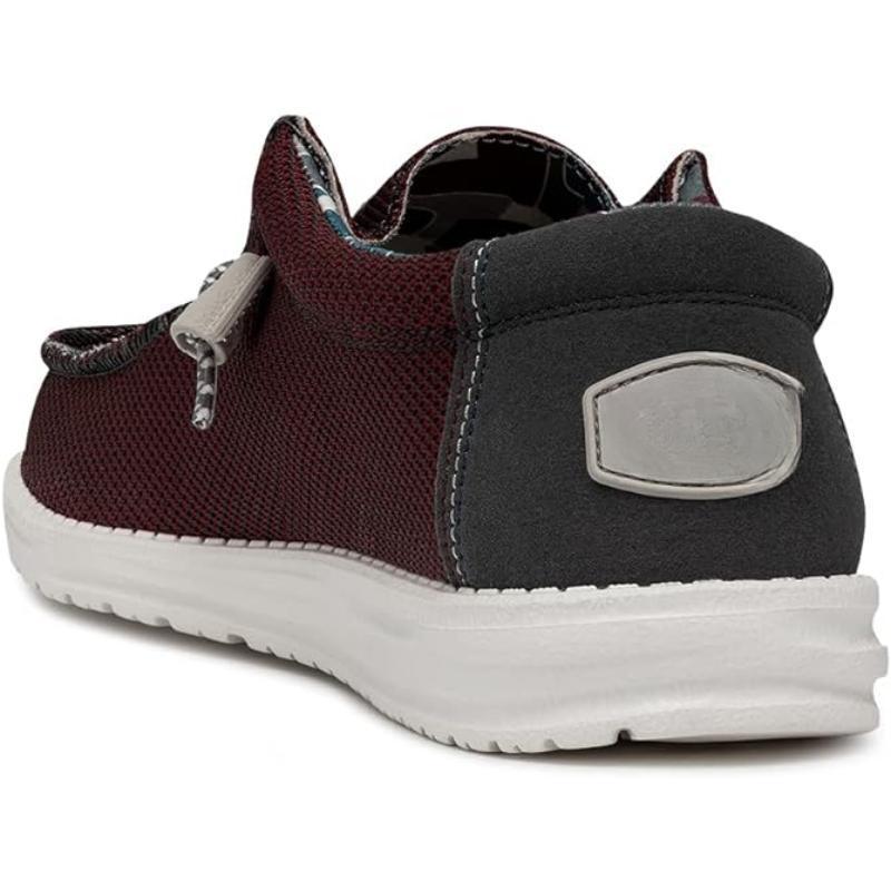 Easy Fit Textured Sneakers-The Boston Boots