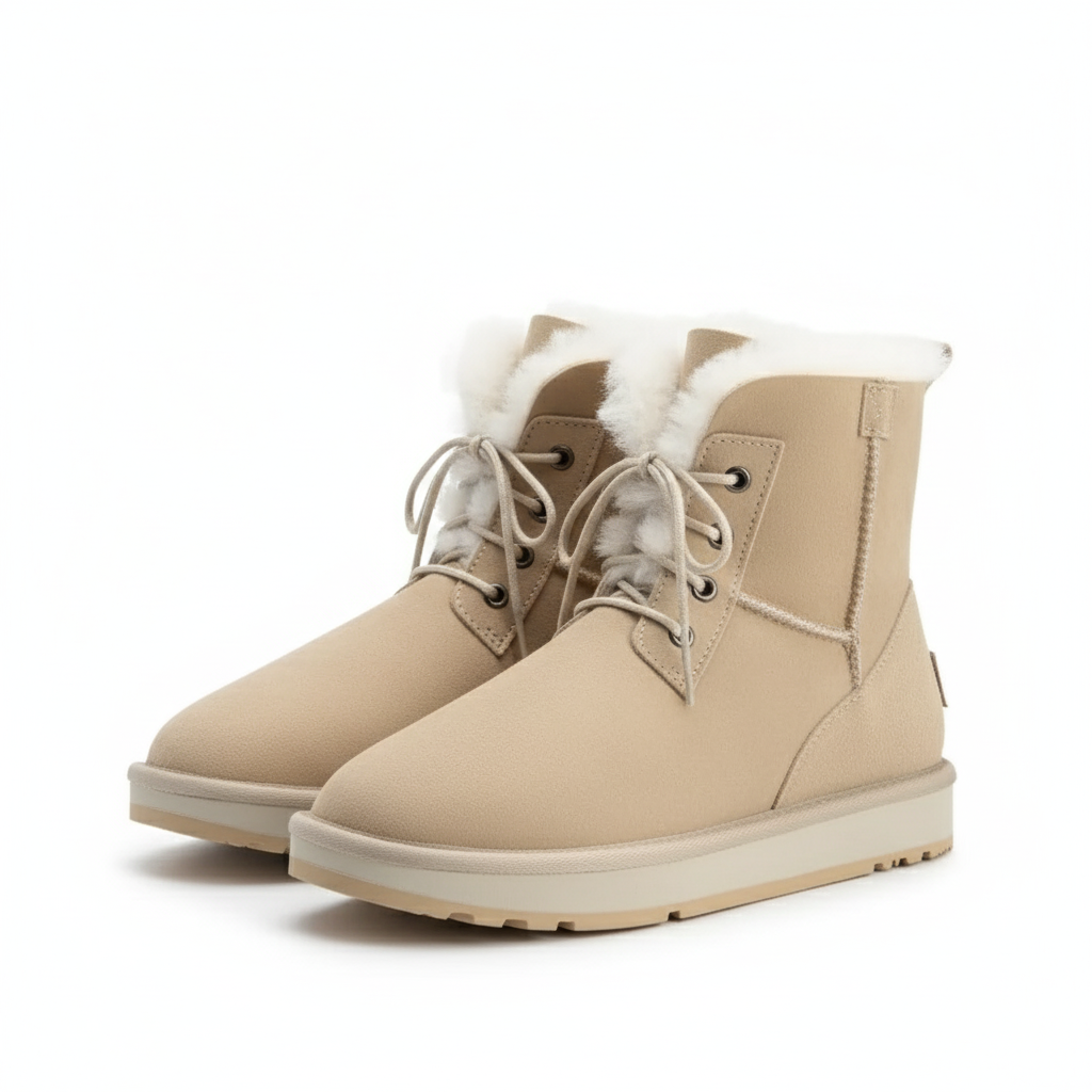 Suede Leather Winter Boots