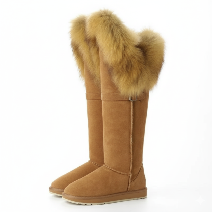 Over Knee Leather Boots