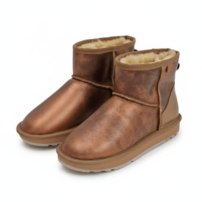 Waterproof Leather Snow Boots