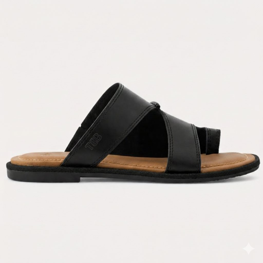 Casual Flat Slide Sandals With Cushioned Insole