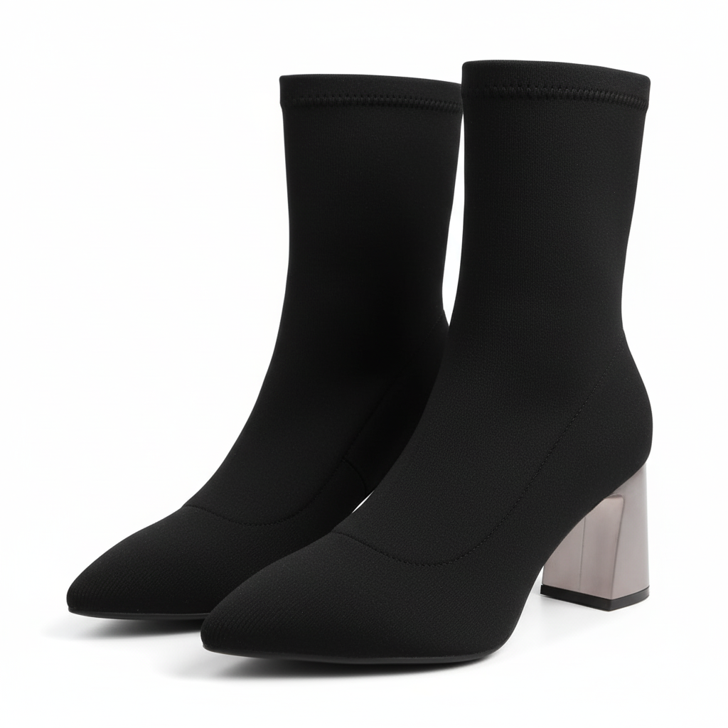 Heeled Chelsea Boots With Sleek Style And Supportive Platform Sole