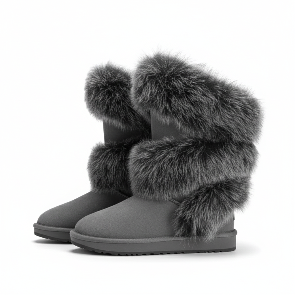 High Ankle Winter Snow Boots Waterproof Winter Boots