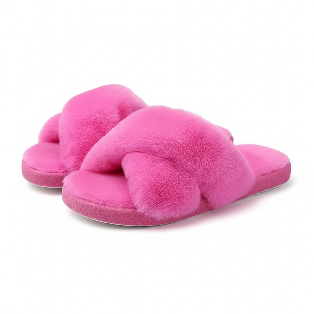 Fuzzy Foam EVA Slippers