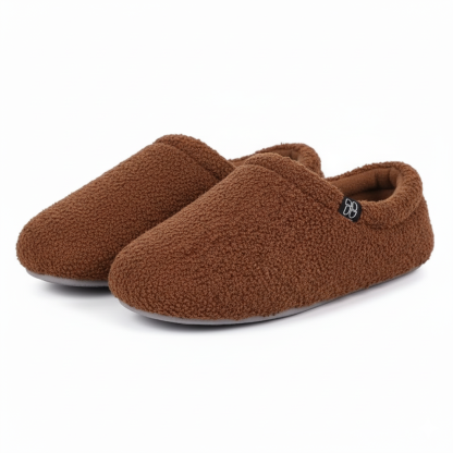 Plush Cushioned Indoor Slippers