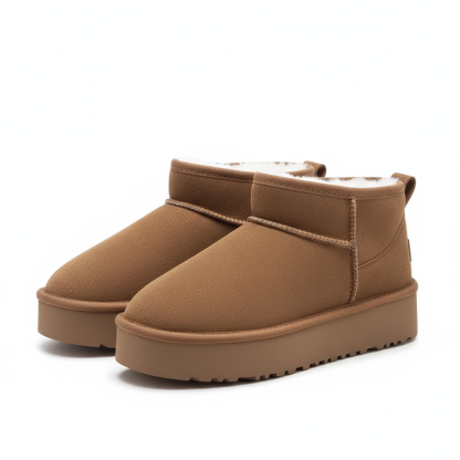 Warm fleece lined boots