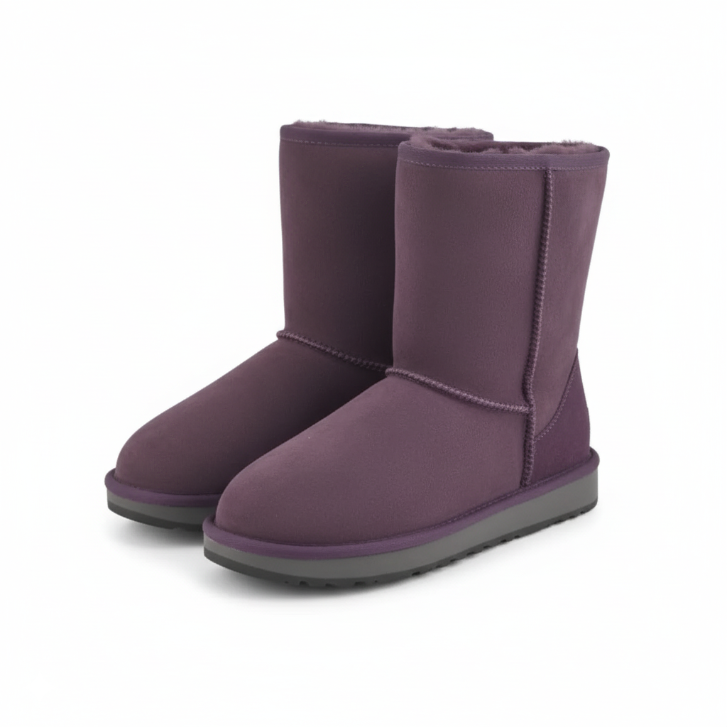 Suede Leather Winter Boots