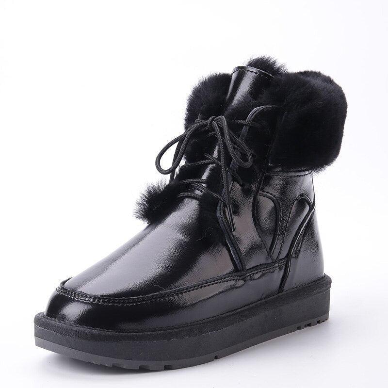 Casual Leather Warm Shoes - The Boston Boots