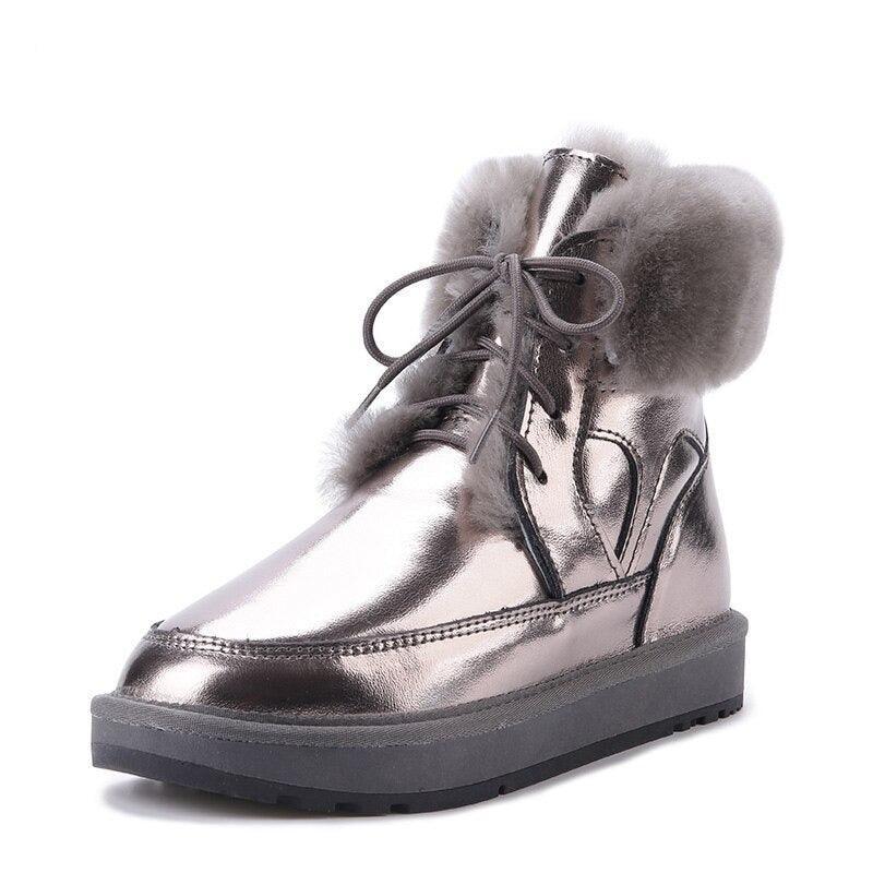 Casual Leather Warm Shoes - The Boston Boots