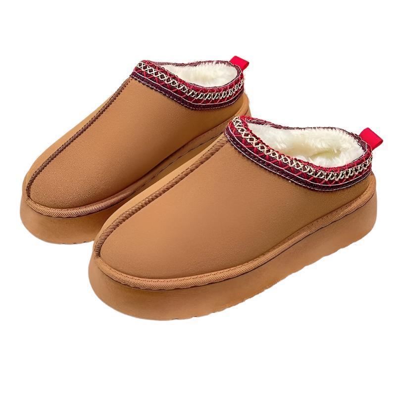 Warm Slip Winter Slippers-The Boston Boots