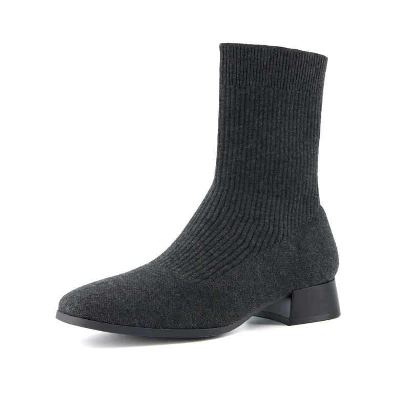 Knit Ankle Boot