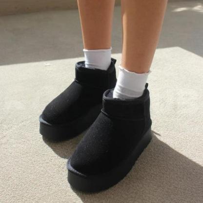Women Warm Fleece Lined Boots - The Boston Boots