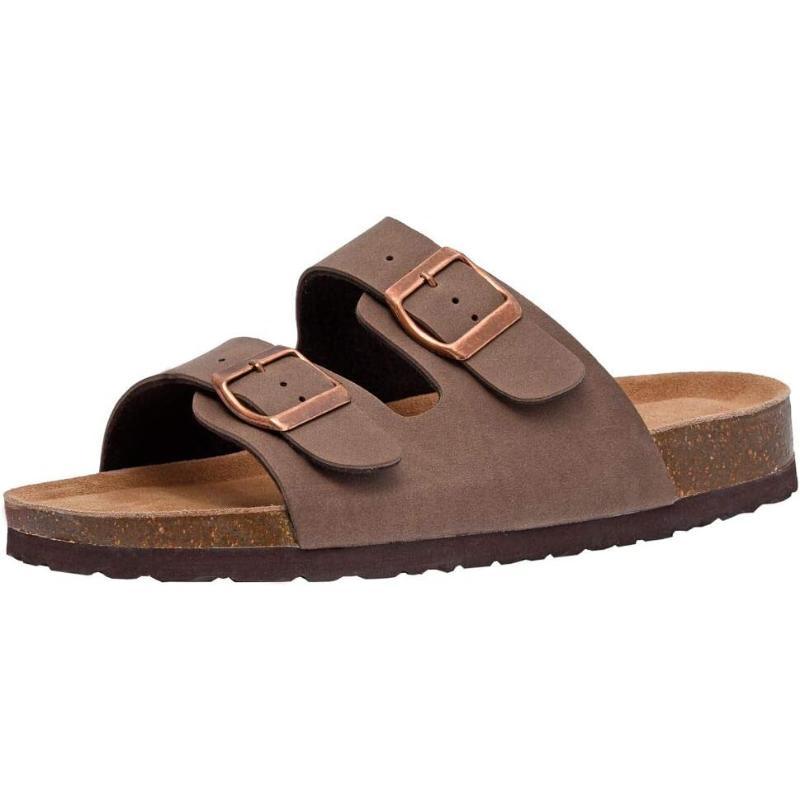 Unisex Sandals With Dual Adjustable Strap - The Boston Boots