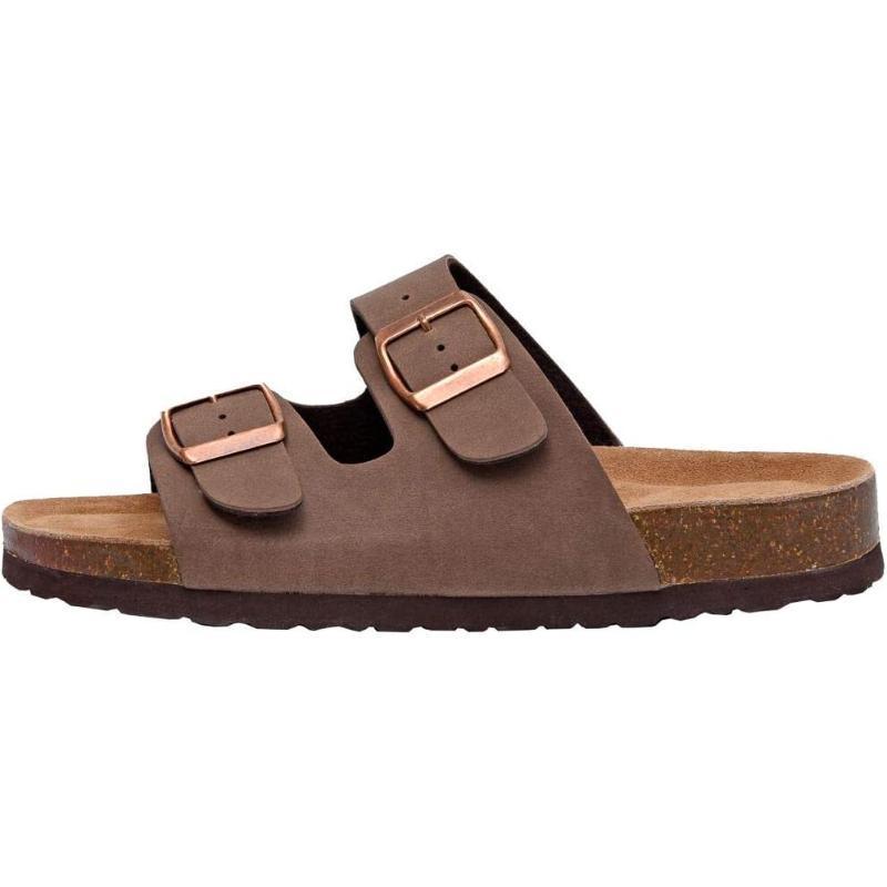 Unisex Sandals With Dual Adjustable Strap - The Boston Boots