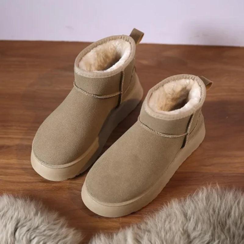 Warm fleece lined boots-The Boston Boots