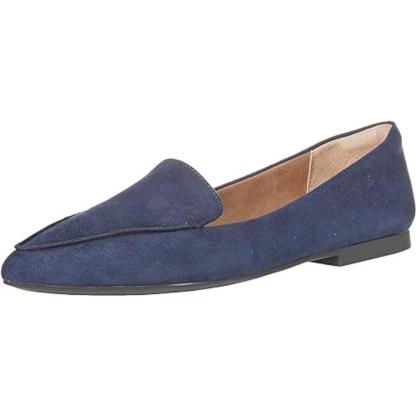 Sleek Minimalist Leather Loafers For Women - The Boston Boots