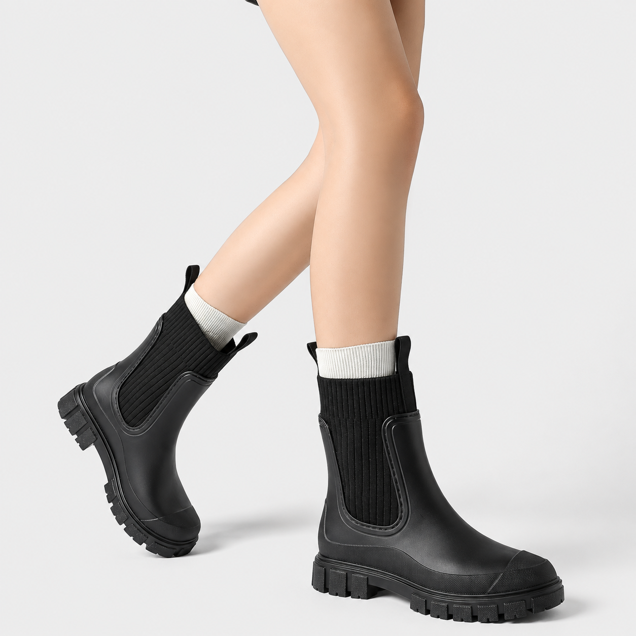Casual Non Slip Outdoor Rain Boots For Women