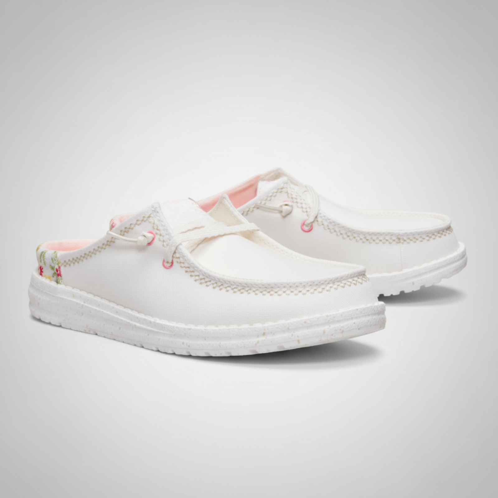 Shimmer Slip On Fashion Sneakers