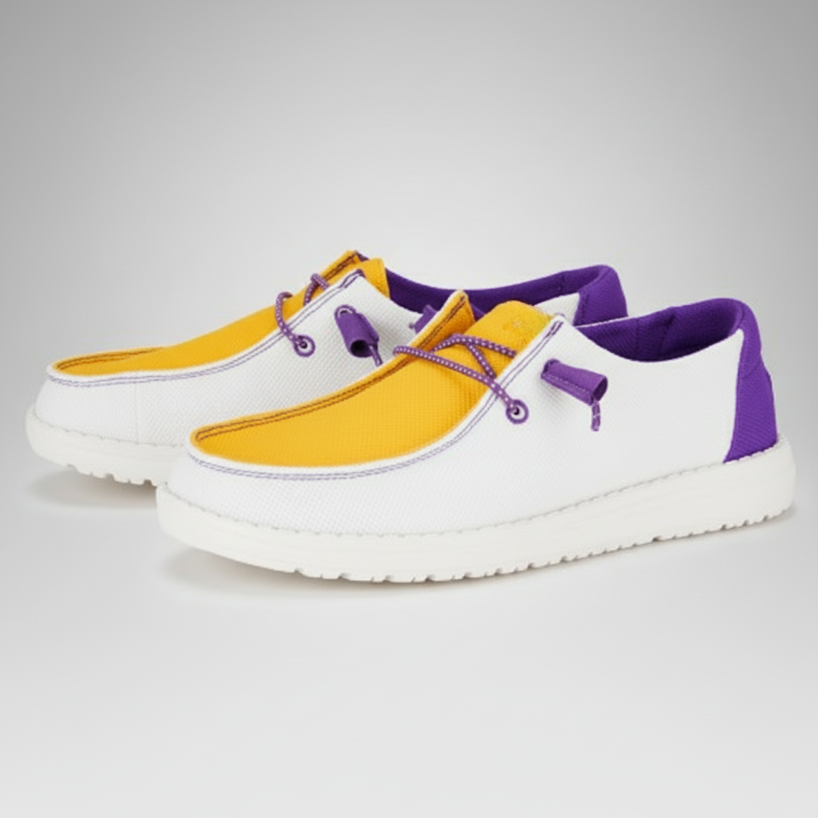 LSU Printed Sport Inspired Casual Shoes
