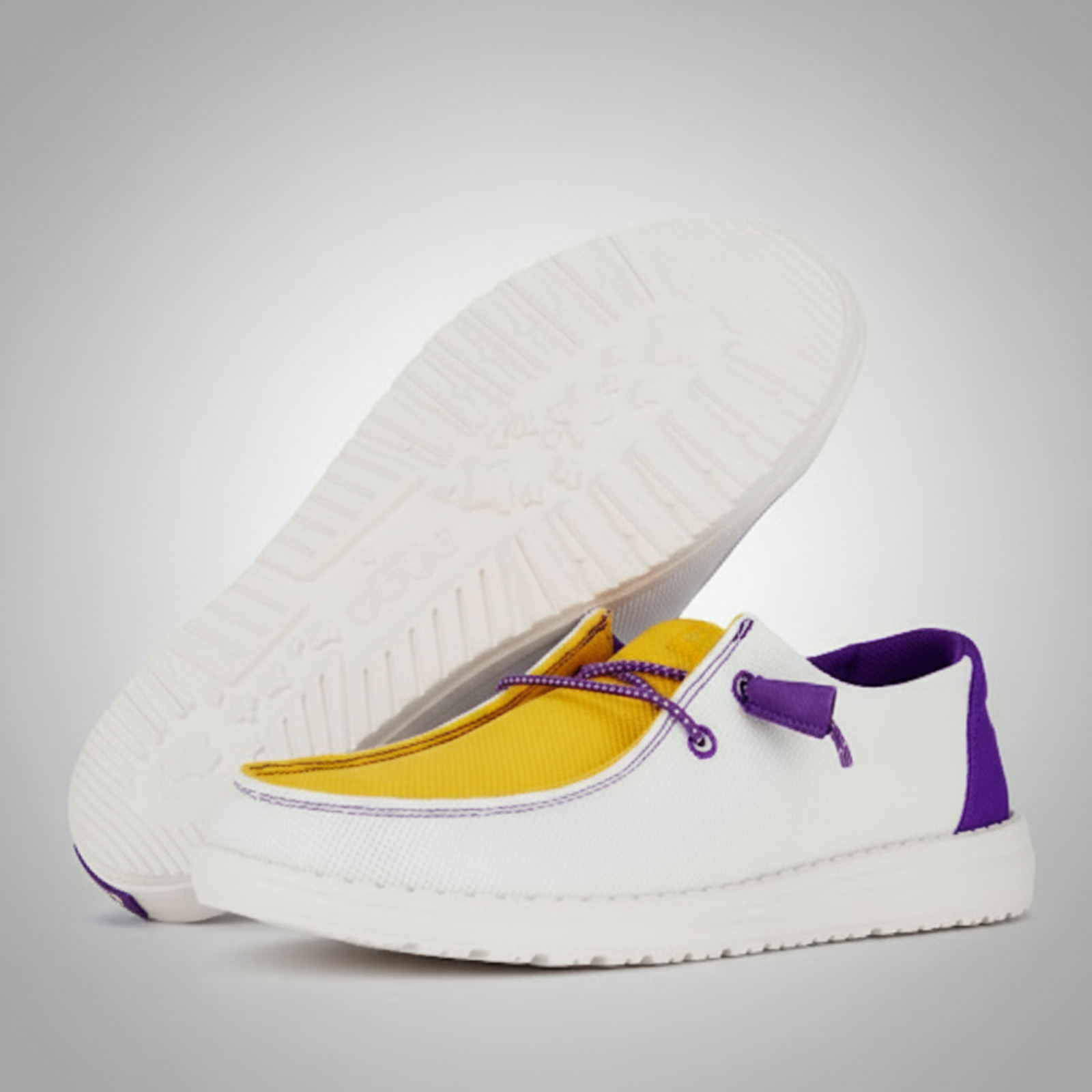 LSU Printed Sport Inspired Casual Shoes