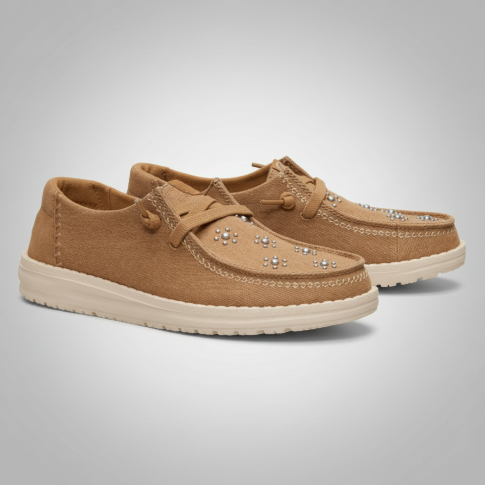 Decorative Star Stud Details Casual Shoes