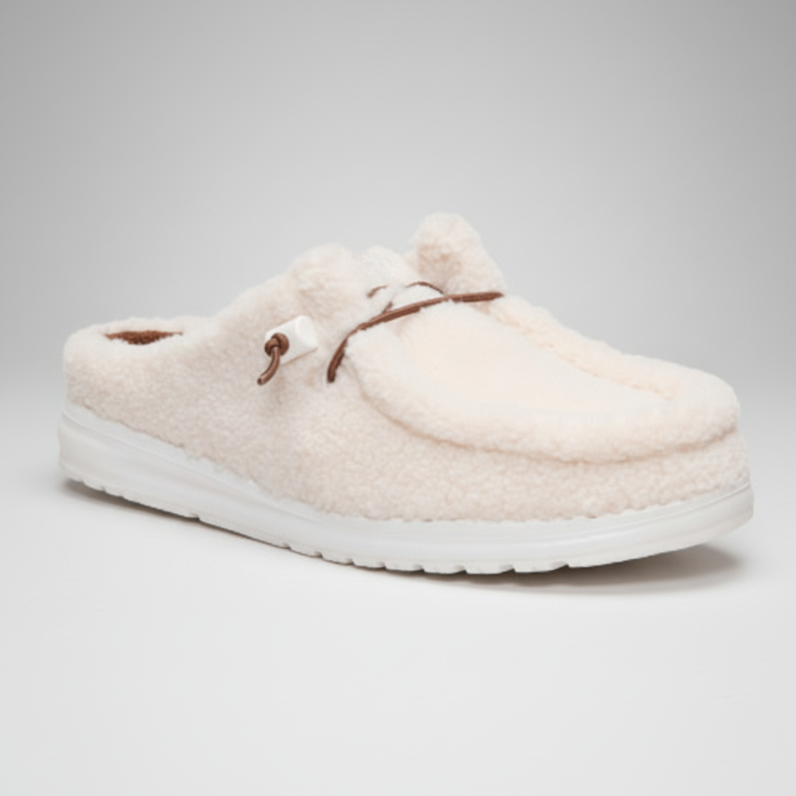 Soft Textured Cozy Slip Ons Shoes
