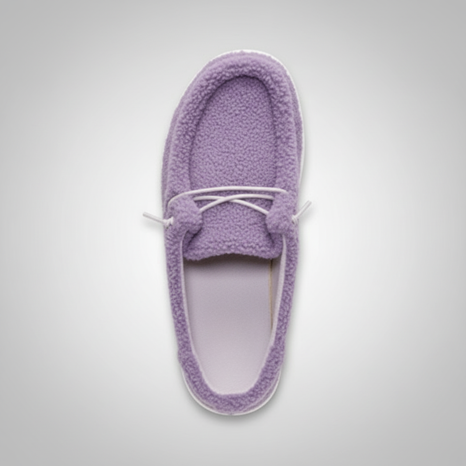 Warm Brown Sherpa Casual Comfortable Shoes