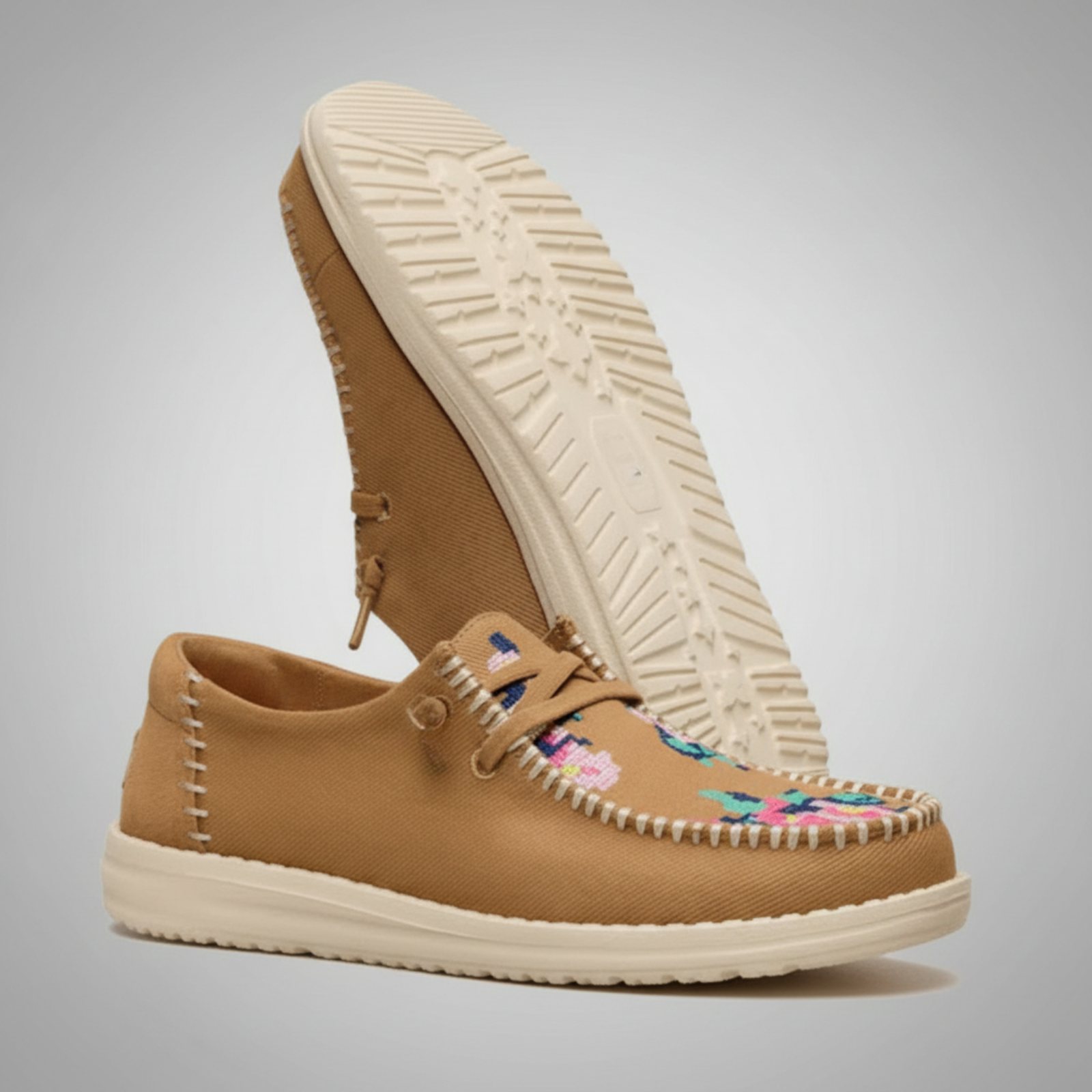 Cross Stitch Embroidered Everyday Canvas Shoes