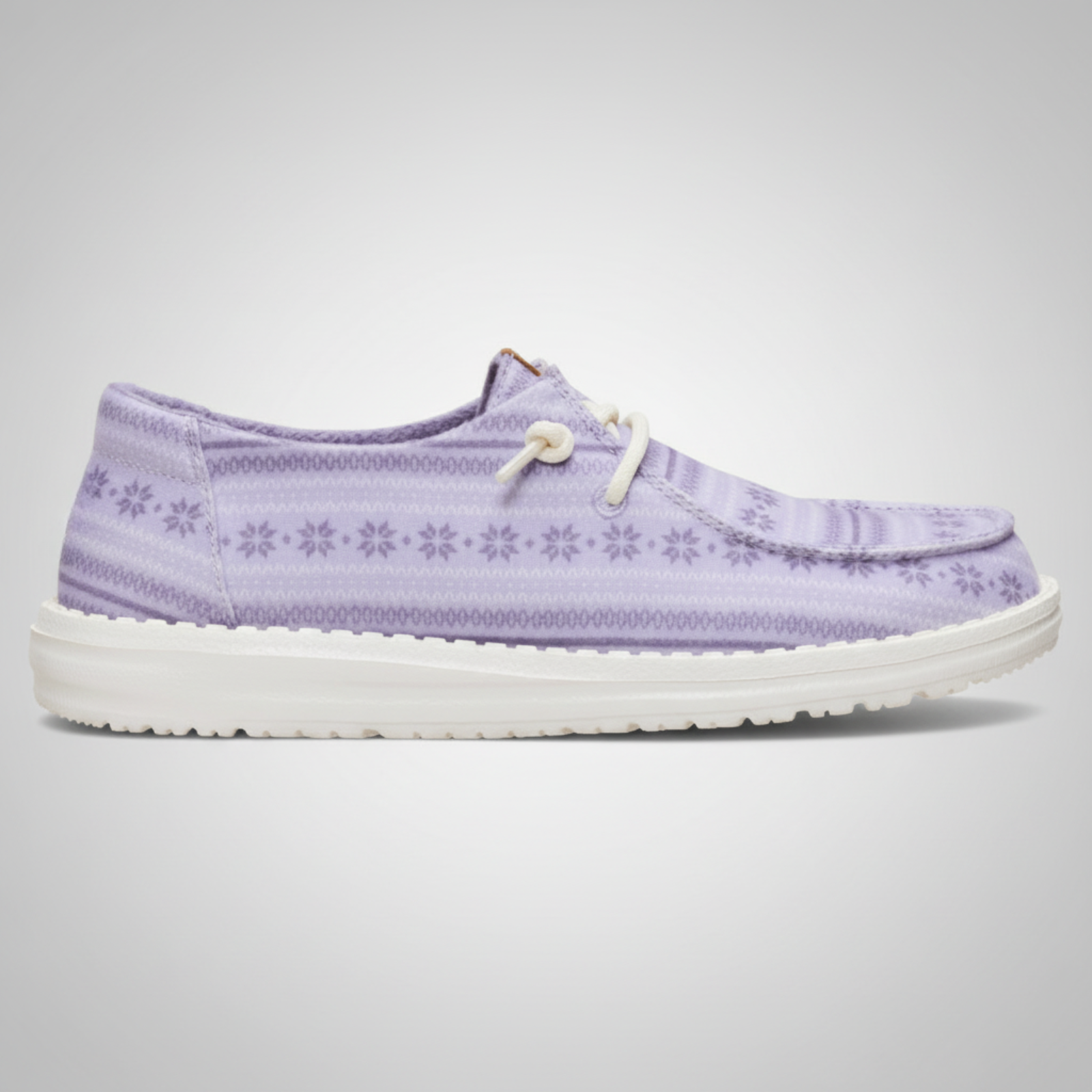 Nordic Pattern Lightweight Casual Slip On Shoes