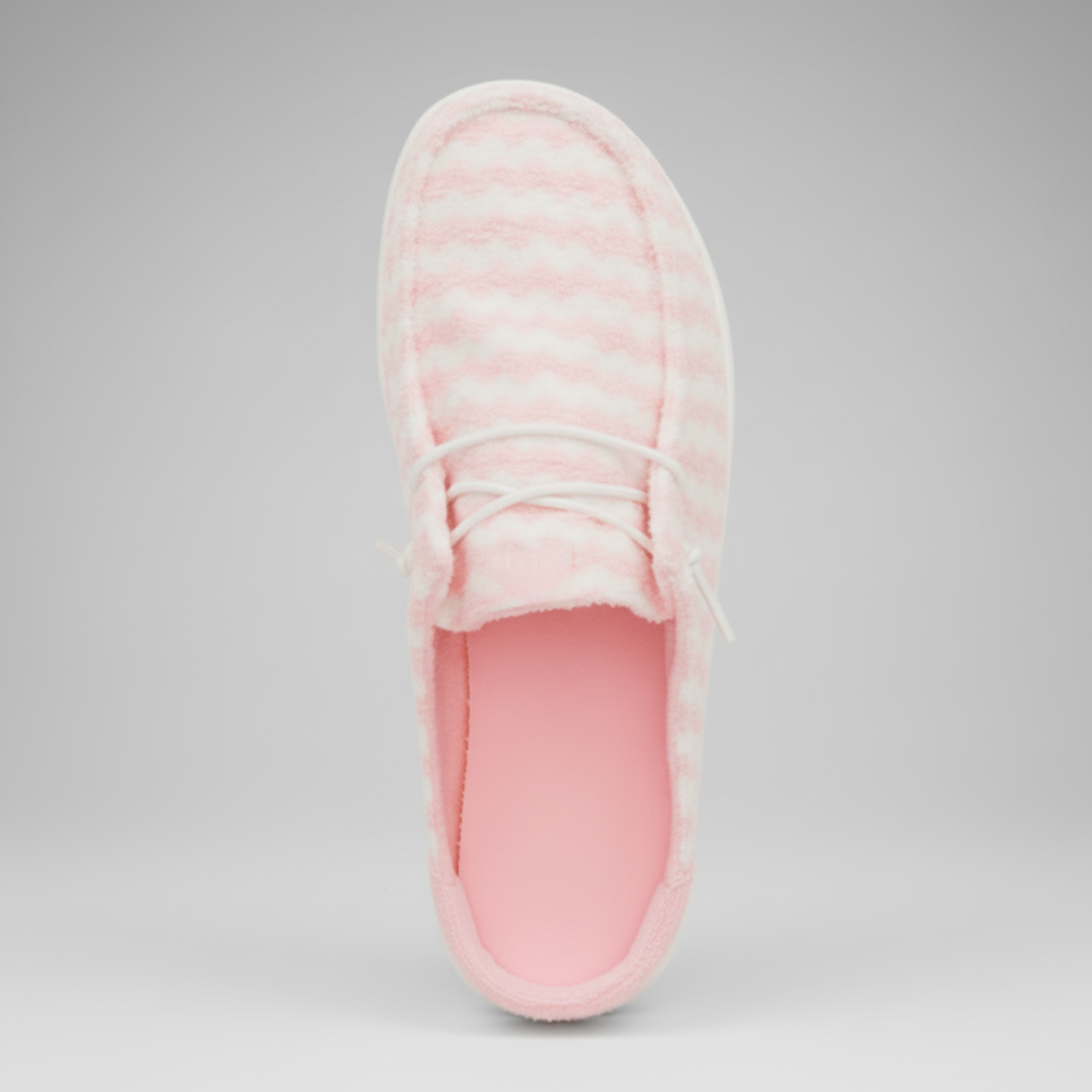 Stripe Design Casual Slip On Shoes